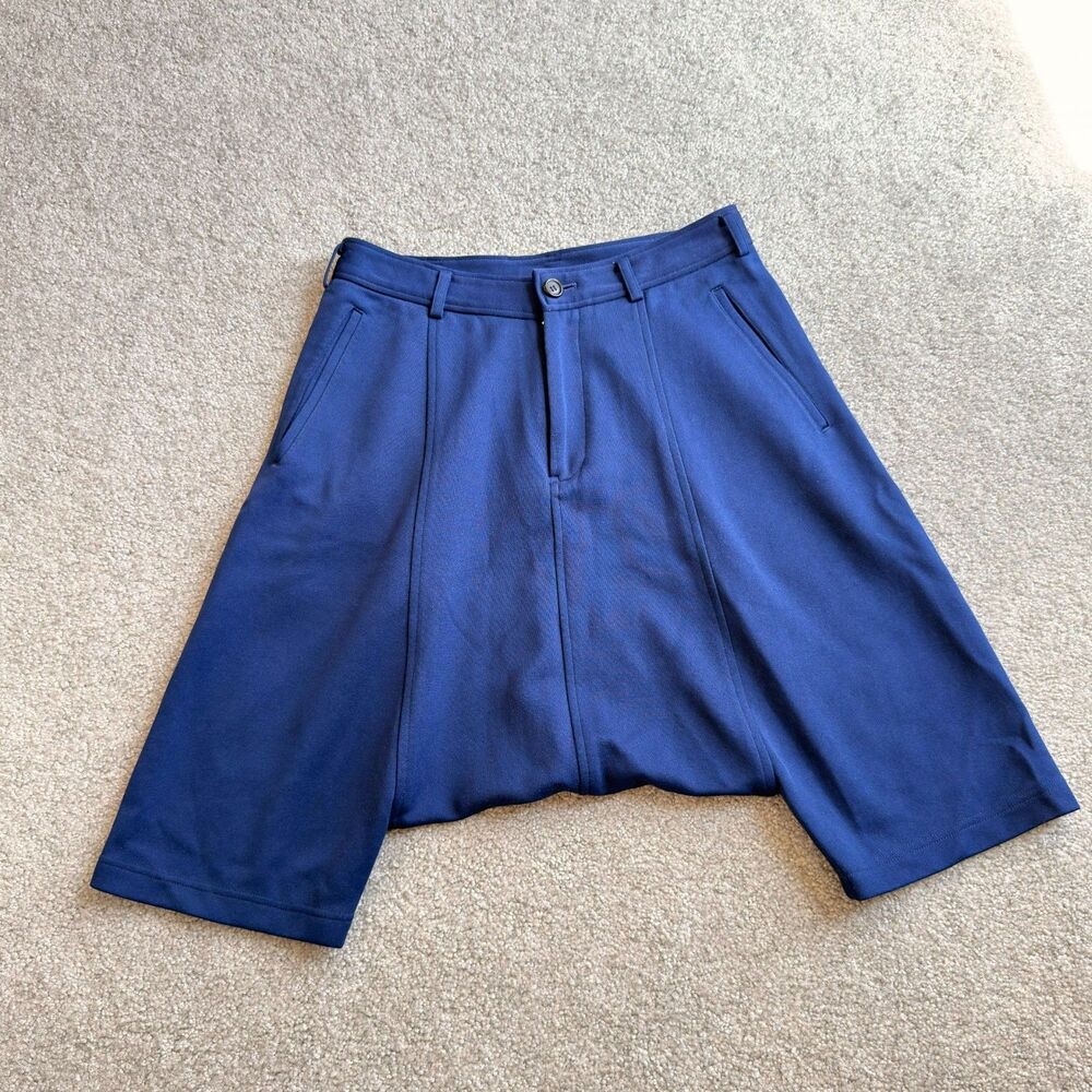# Comme des Garçons Drop-Crotch Sarouel Shorts Avant-garde Unisex XS
